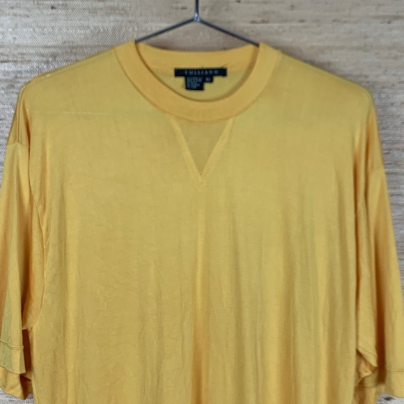 Tulliano Silk Crew Neck Short Sleeve T-Shirt - Picture 2 of 4
